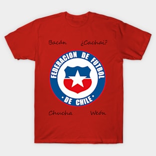 Chile Slang and Soccer Shirt T-Shirt